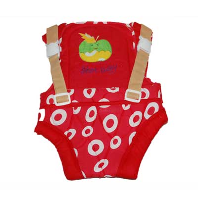 "Baby Carrier Code -506-1(Red Color with print Design) - Click here to View more details about this Product